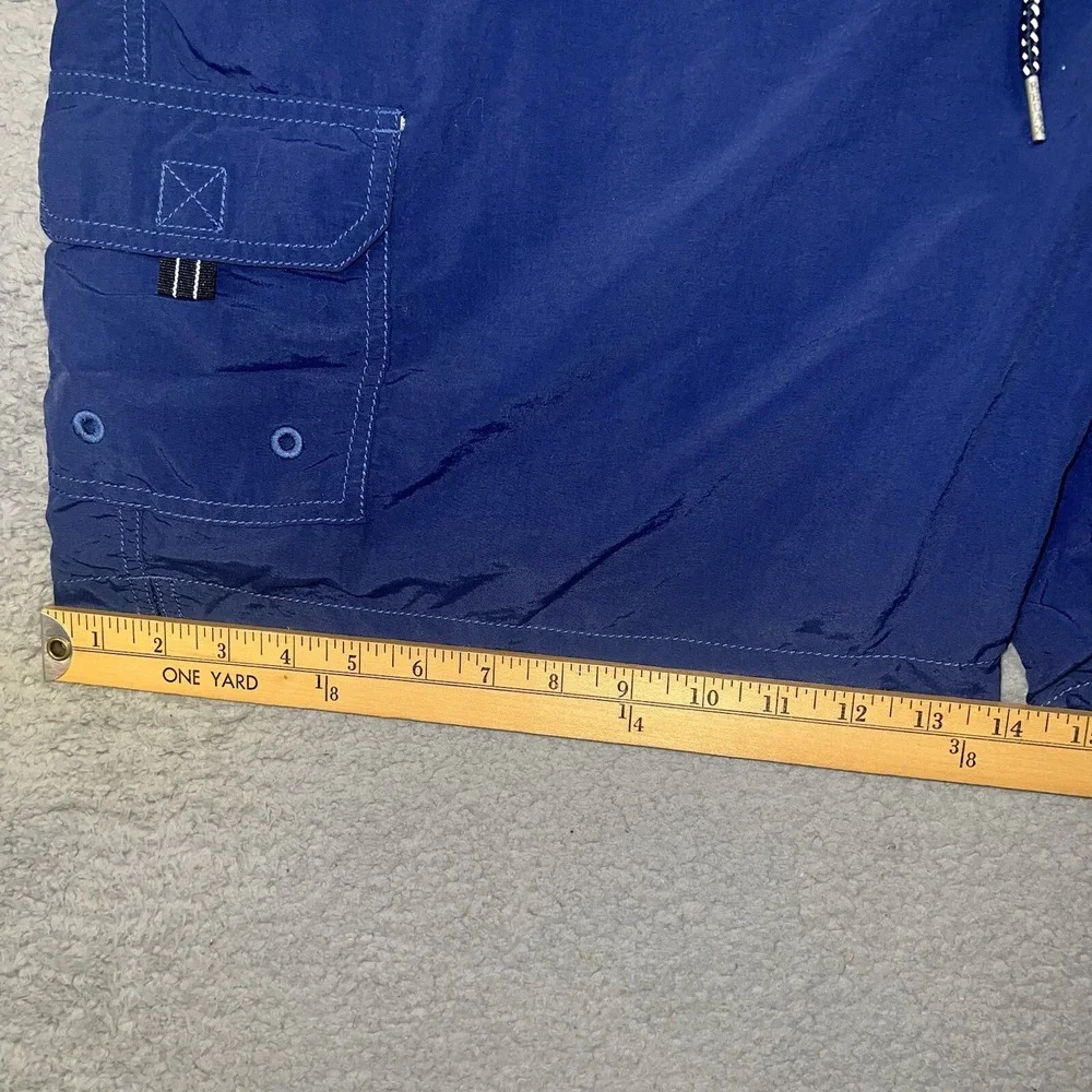 Tommy‎ Bahama Relax Shorts Men's Size 2XL XXL Blue Mesh Lined Swim Trunks Board